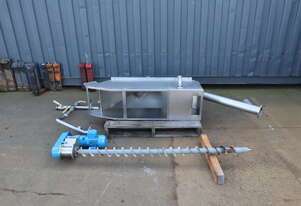 Small Parts Washer Separator Bristle Auger