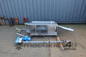 Small Parts Washer Separator Bristle Auger