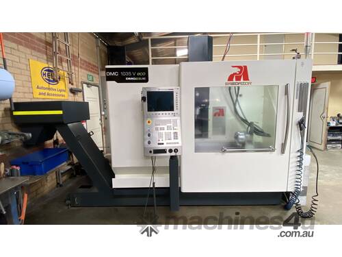 DMG 4 AXIS VERTICAL MILLING MACHINE - MACHINING CENTRE