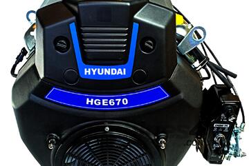 15HP Hyundai HY740DE Petrol Engine