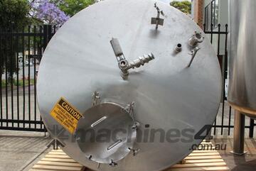 Stainless Steel Insulated Pressure Conical Vessel