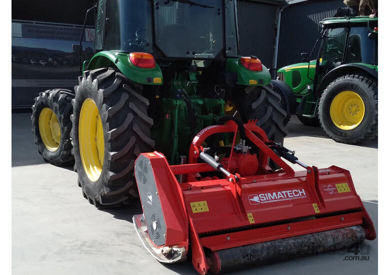 Simatech TRF 180 Semi Forestry Flail Mulcher - Tractor 80-110 HP