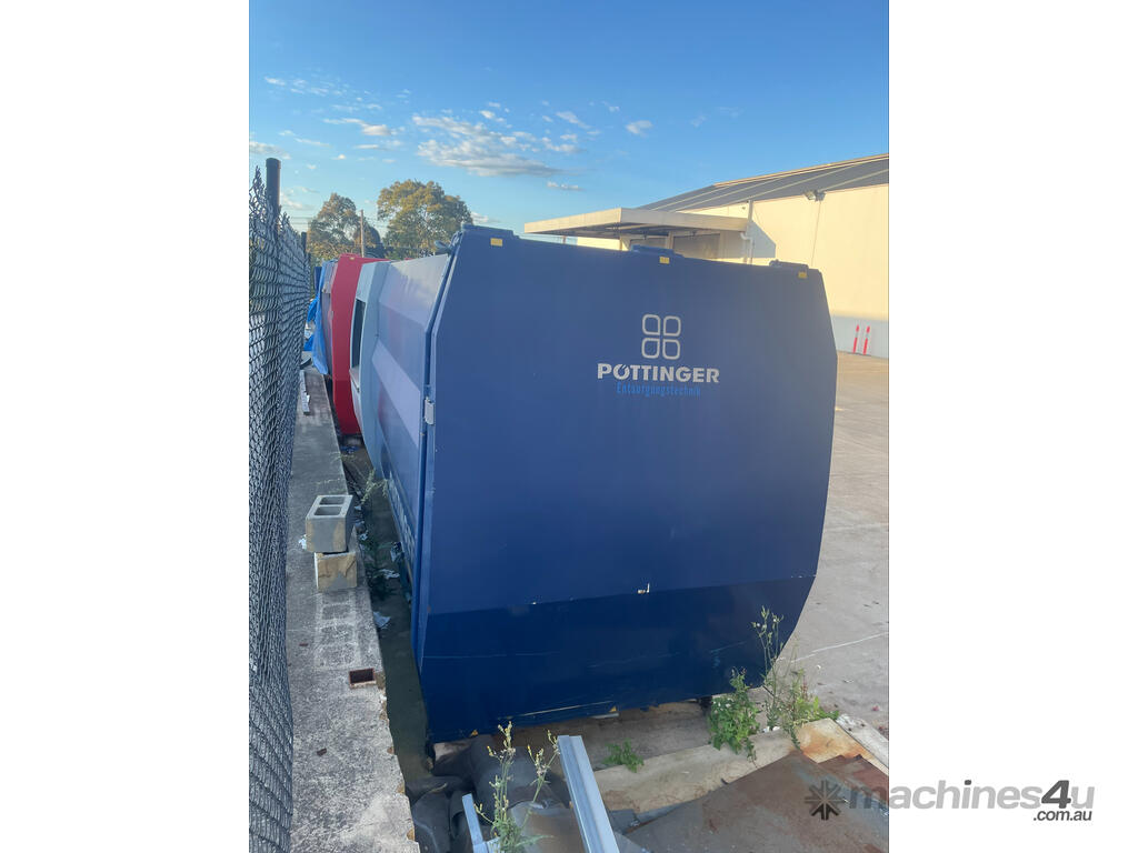 Used ELEPHANTS FOOT EQUIPMENT POTTINGER ECO COMPACTOR 14m3 REFURBISHED