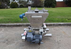 Rotary Valve Twin Mixer Auger Feeder - Motorised - CV 500