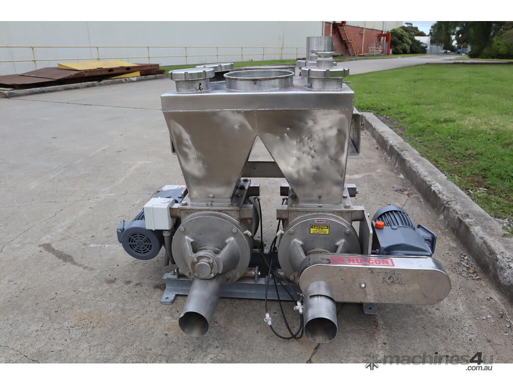 Used Not Specified Unknown Rotary Valve Twin Mixer Auger Feeder ...