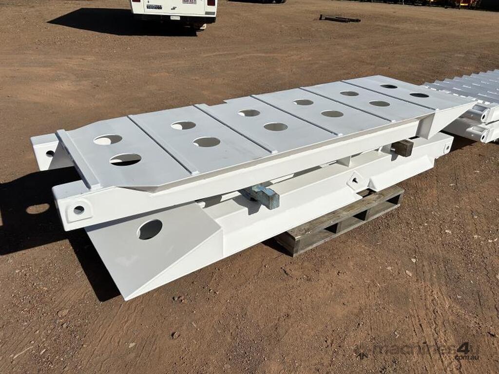 Used NEWLY FABRICATED STEEL TRAILER RAMPS Container Ramps in EMERALD, QLD
