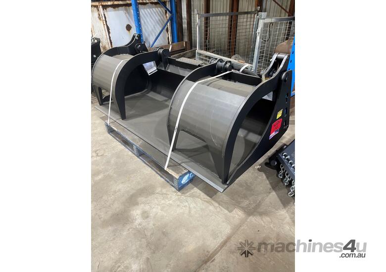caption New NORM 1880mm Demolition Grapple Bucket to suit Skidsteer