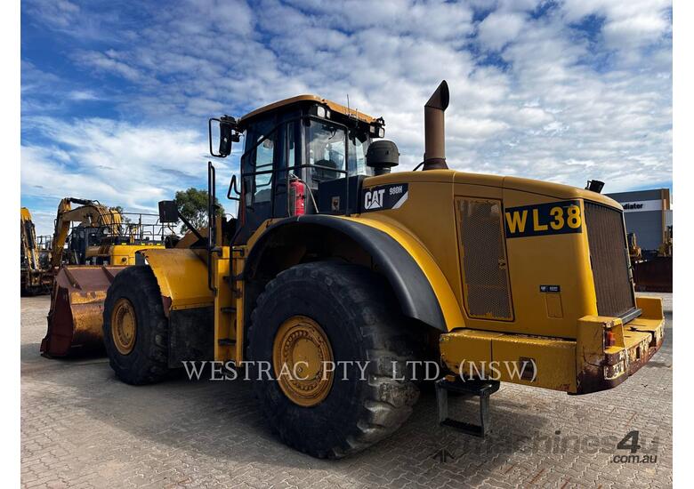 caption CAT 980H Wheel Loaders integrated Toolcarriers