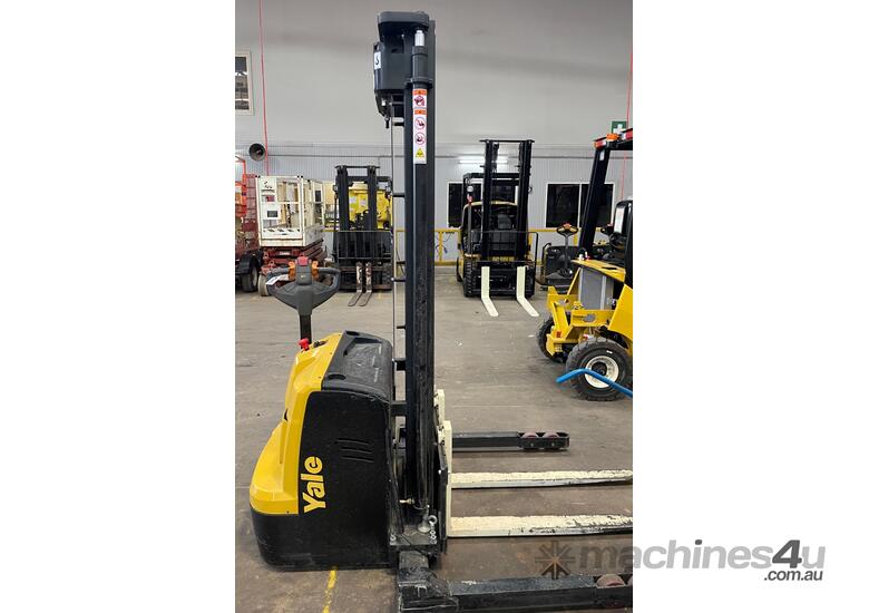 caption Used Yale MSL15WUX Walkie Stacker - Under 10 Hours