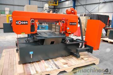 COSEN SH-600DM. Semi-automatic, double mitre