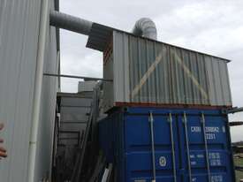 Dust extraction system with hopper, motor and electrical box, and lots of ducting  - picture0' - Click to enlarge