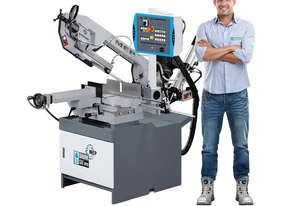 GUARANTEED STRAIGHT CUTS - MEP Shark 282 SXI EVO - Semi-Automatic Metal Band Saw - Italian Made