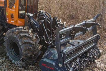 M650H Hydraulic 3PL Mulcher for Tractors - 2800Kg
