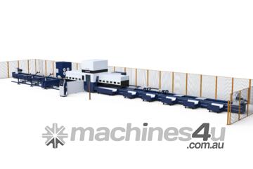 Han's Laser 12m Fiber tube Laser cutting machine - 0 Tailing - 3kW, 6kW, 12kW Max/IPG Source