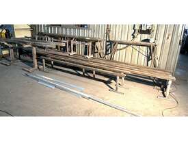 QTY STEEL STORAGE RACKS & HORSES - picture0' - Click to enlarge