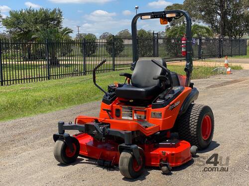 caption Kubota ZD326 Zero Turn Lawn Equipment