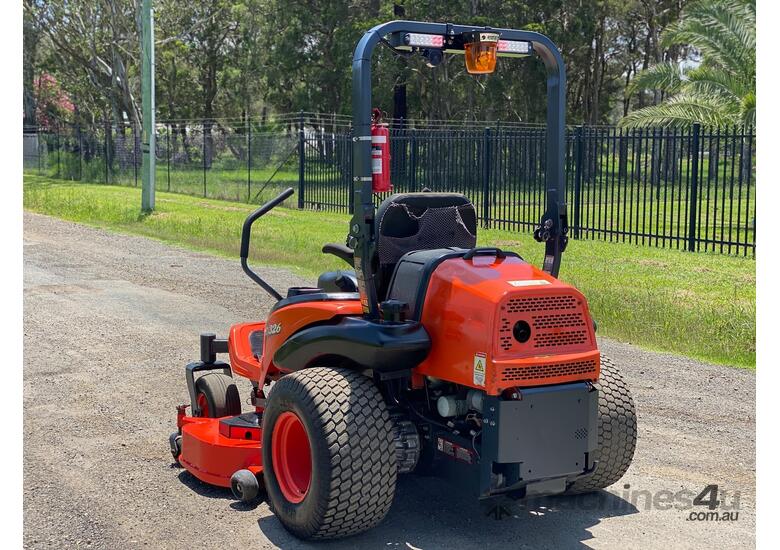 caption Kubota ZD326 Zero Turn Lawn Equipment