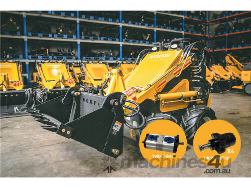 caption HY380 Mini Loader (Twin Pump + Drive Motor x4) READY TO DELIVER