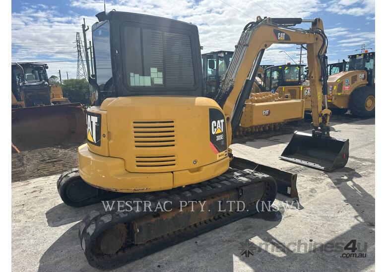 caption CAT 305E2 Track Excavators