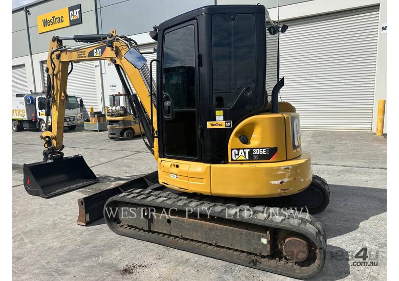caption CAT 305E2 Track Excavators
