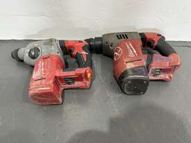 Milwaukee Cordless Rotary Hammer Drills - picture0' - Click to enlarge