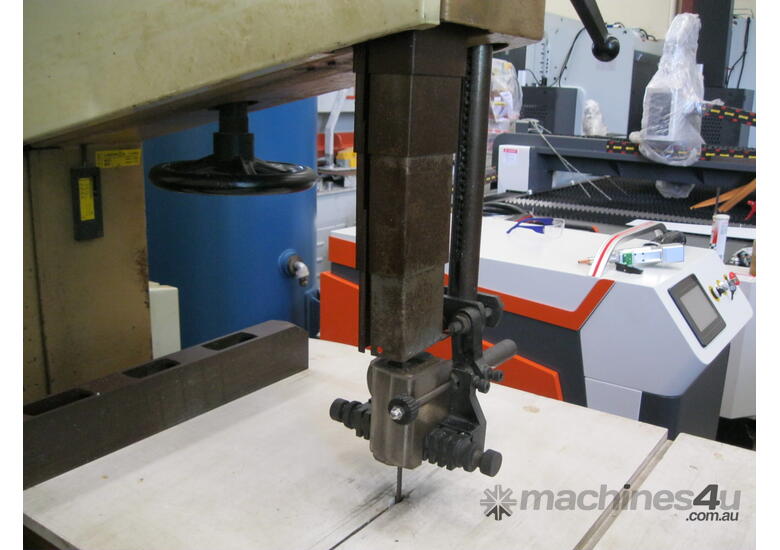 caption SHAW - Italian Centauro Vertical Woodworking and Aluminium Bandsaw