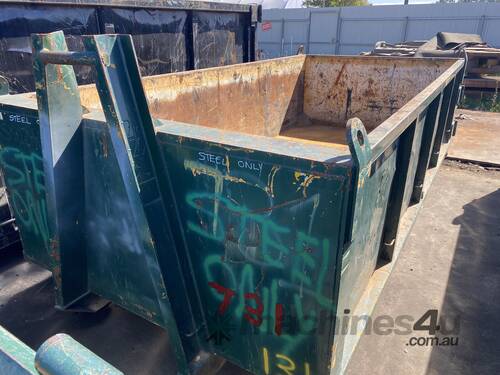 12 Cubic Meter Hook Lift Bin