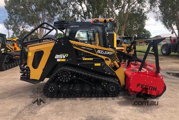 ASV RT-135F with Fecon BH85 Mulcher   ASV RT-135F with Fecon BH85 Mulcher