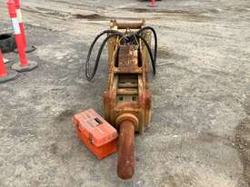 Krupp HM951 Hydraulic Hammer Attachment To Suit Excavator, 85mm Pin, 400mm Ear, 500mm Centre, 130mm  - picture0' - Click to enlarge