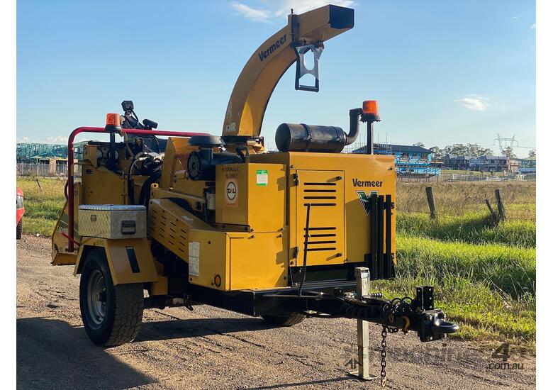caption Vermeer BC1200XL Wood Chipper Forestry Equipment