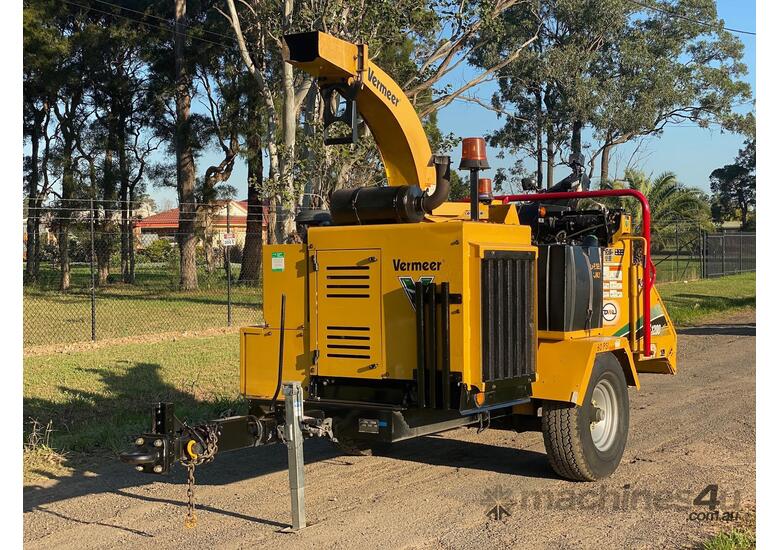 caption Vermeer BC1200XL Wood Chipper Forestry Equipment