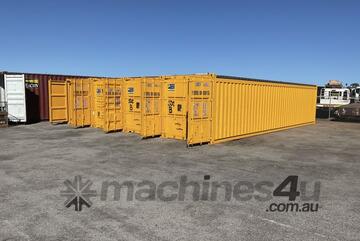 4x 40ft containers containing launch and recovery system.