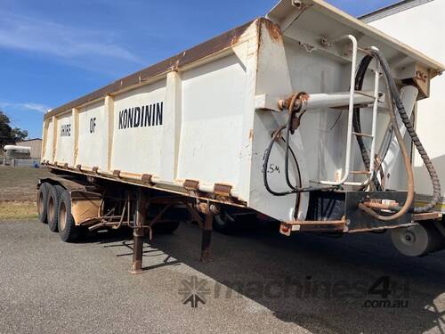 Trailer Side Tipper Howard Porter Ex-council Tri 2004 KN2111 SN1601