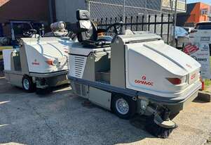 Comac Cs 110d Ride On Diesel Operated Sweeper 504 hours