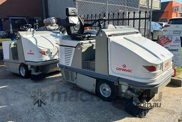 Comac Cs 110d Ride On Diesel Operated Sweeper 504 hours