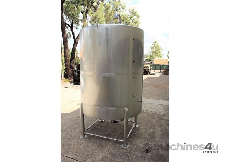 caption Stainless Steel Mixing Tank