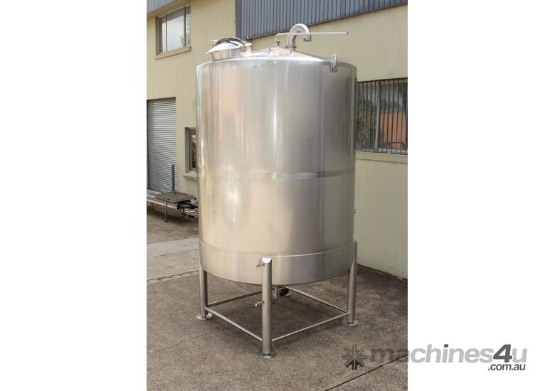 caption Stainless Steel Mixing Tank
