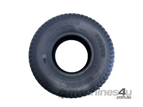 caption 1 x COMMERCIAL RIDE ON MOWER 4 PLY TYRES - 8