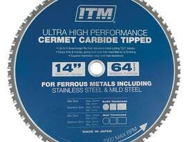 350mm Cermet Carbide Metal Cutting Blade by ITM - picture0' - Click to enlarge