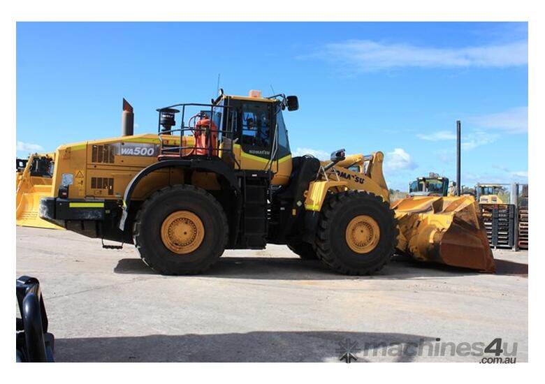 caption 2016 KOMATSU WA500_7 Wheel Loader