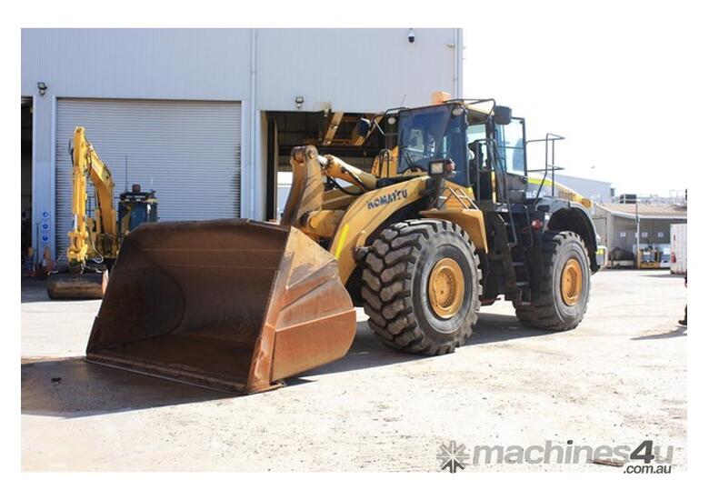 caption 2016 KOMATSU WA500_7 Wheel Loader