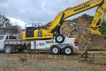 PETRO Self Bunded Low Profile Fuel Trailer - Galvanised Dual Axle