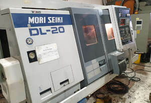 Mori Seiki DL20 MC Twin Spindle Twin Turret CNC Lathe