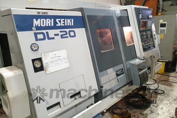 Mori Seiki DL20 MC Twin Spindle Twin Turret CNC Lathe