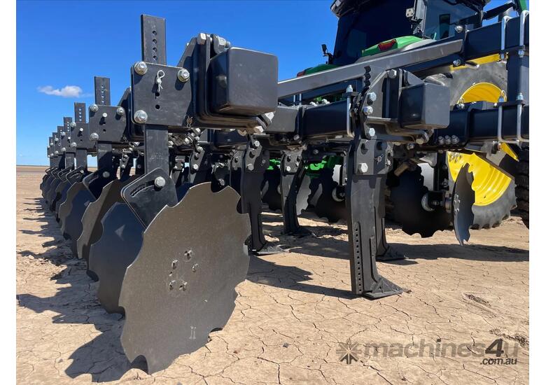 caption Warrior RC Disc Rip Renovator - Especially Designed for Row Crop Field Renovation!
