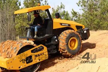 Sany Roller Compactor: SSR150C-8 - Designed for Demanding Surfaces