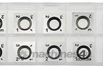 Top-Quality CTS 14x14x2 Tungsten Inserts - 10-Pack for Accurate Cuts