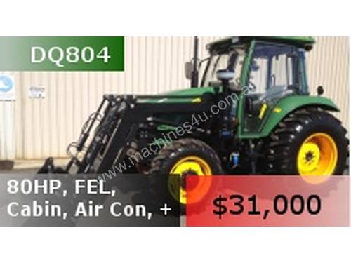 80 HP Air-Conditioned Tractor