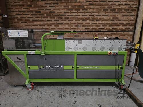  2022 Scottsdale 90mm C Section Panel Roll former RF-90 comes with $15,000 worth of stock & acc