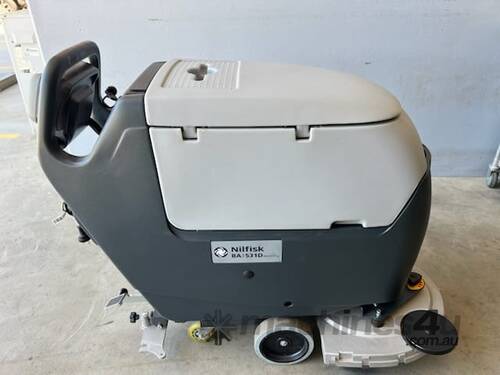 caption Nilfisk BA 531 D walk-behind Floor Scrubber - Never Used!